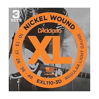 EXODUS 中古レコード 3枚セット Amazon.com: D'Addario EXL110-3D Nickel Wound Electric